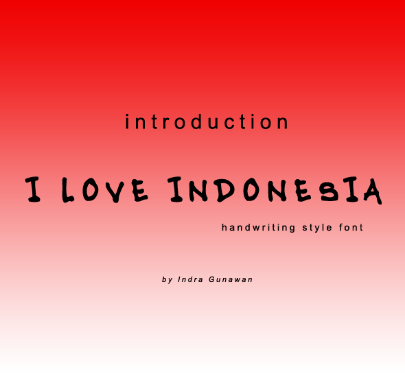 I LOVE INDONESIA